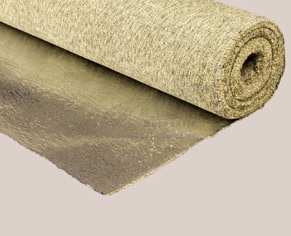 Foto produto: Tecido Híbrido Aramida x Carbono Aluminizado - AVS Mercantil