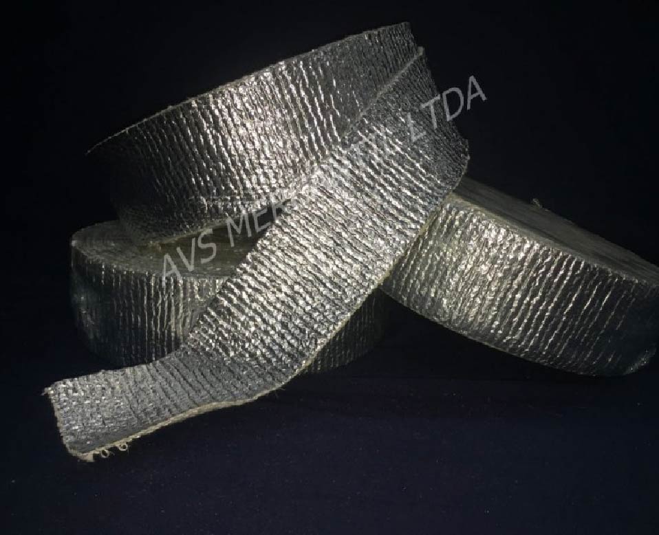 Foto produto: Fita de Fibra Cerâmica Aluminizada - AVS Mercantil