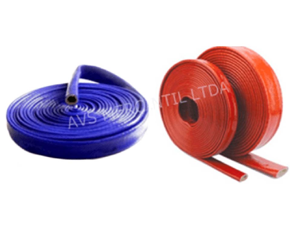 Foto produto: Espaguete Térmico em Fibra de Vidro Siliconada - AVS Mercantil